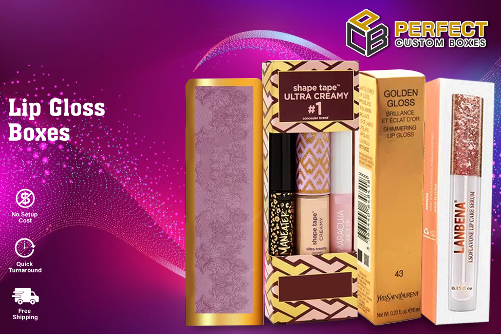 Lip Gloss Boxes Will Project Series of Exclusiveness